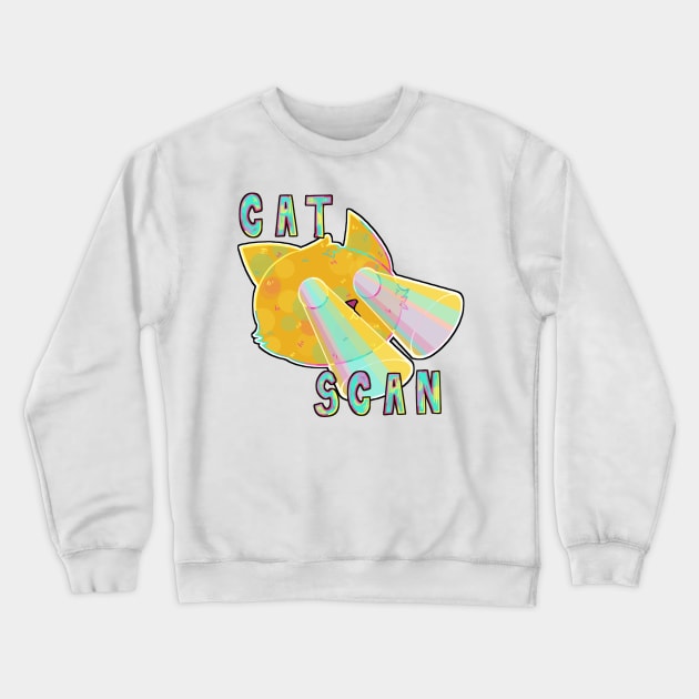 Cat Scan Crewneck Sweatshirt by n0r4g4m4-shop